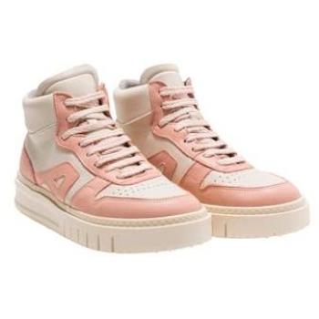 Botines de Piel Nappa Rosa-Cream Belleville 1778 para Hombre/Mujer