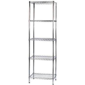 Estantería metálica Archimede 5 estantes robusta 46 x 61 x h. 200 cm para cocina, baño, garaje y vestidor