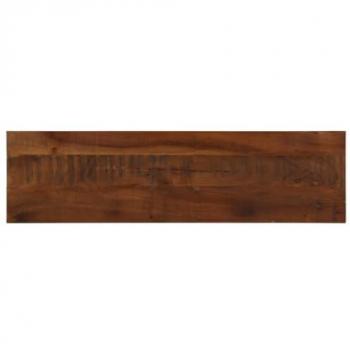 Tablero mesa rectangular madera maciza reciclada 110x30x2,5 cm