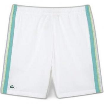 Shorts Lacoste Sport Regular Fit Tennis Blanco Hombre