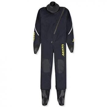 Musto Youth Kids Junior Championship Drysuit Dry Suit Black - Protección Solar UV Transpirable y propiedades SPF - Unisex