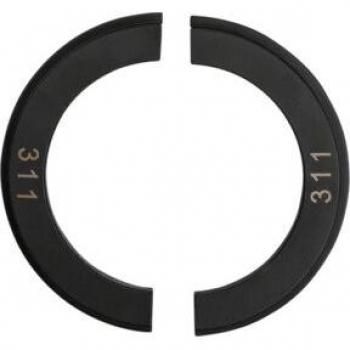 Par de semicojinetes KS Tools 460.0481 para 460.0480, Ø121 mm