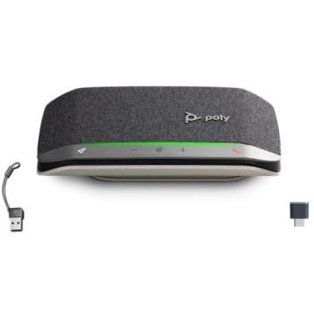 HP Poly Sync 20+ Bluetooth Speakerphone with USB-C/A Adapter