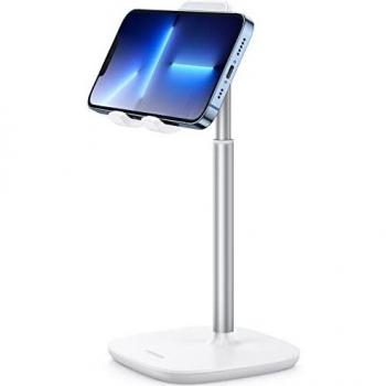 UGREEN Soporte Movil Mesa Multiángulo Atril Movil Ajustable Universal, Soporte Teléfono Compatible con iPhone 13, 13 Pro, 12 Pro, Huawei P40, P30, Galaxy Tab A, S21, S20, Xiaomi Redmi 10