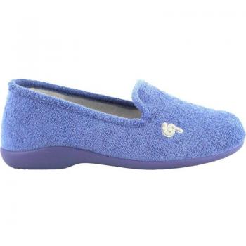 Zapatillas de casa de mujer GARZON 7771.111 azul 524