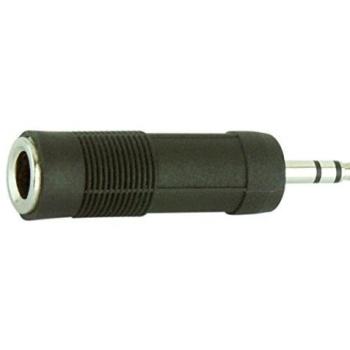 Adaptador estéreo 3.5 mm a hembra mono 6.35 mm Electro Dh