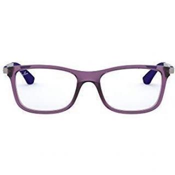 Rayban 0ry 1549 3735 46, Monturas de Gafas Unisex-niños, Transparente Blue
