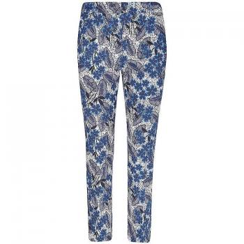 Weekend Max Mara Cropped Business Trousers RAVELLO Blue Size 40