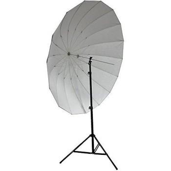 Neewer 72/185cm Paraguas de Parabólica con Cubierta de Negro Interior Reflectante 16 Costillas de Fibra de Vidrio Eje de 7mm, incluye Bolsa Portátil