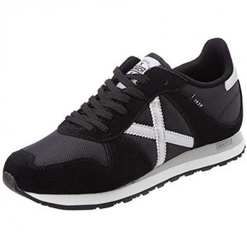 Zapatillas Munich Massana 8620432, Unisex adulto, color negro plateado, talla 46 EU