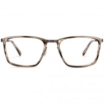 Etnia Barcelona Kaunas HVGY Men's Eyeglasses Grey Size 55 - Frame Only with Blue Light Block Available