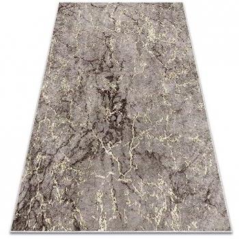 Alfombra Lavable Miro 52003.801 Mármol Antideslizante Gris 200x290 cm