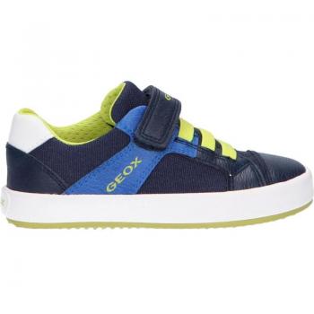 Zapatillas Deportivas Geox J025CB 010FE Gisli para Mujer, Niña y Niño - Color Navy-Royal EU 24