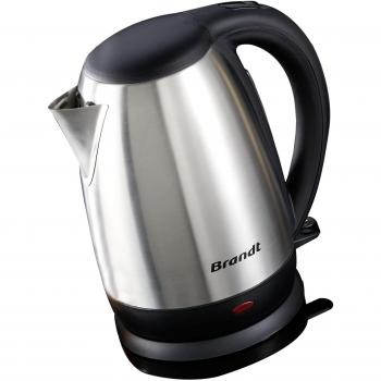 Hervidor eléctrico Brandt BO1700X 1,7 L 2200 W Acero Inoxidable Negro