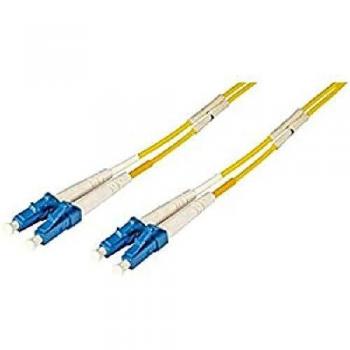 Cable de Fibra Óptica Duplex LC-LC OS2 3m LSOH 9/125µm amarillo
