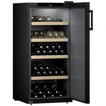 Vinoteca Liebherr WSBL4601, Libre Instalación, 166 Botellas, Altura 148 cm, Color Negro