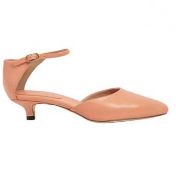 Sandalias de Piel con Tacón Neosens para Mujer S3025 Aledo Rosa (42) - Casual y Fiesta, 3 a 5 cm, Hebilla