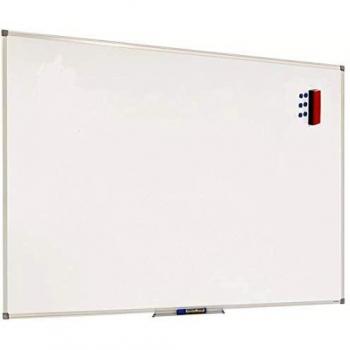 Pizarra blanca magnética lacada de aluminio 100 x 150 cm