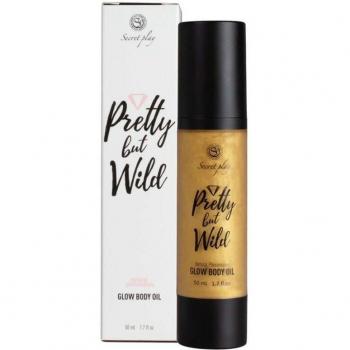 Secret Play Pretty But Wild Aceite Corporal Iluminador con Feromonas 50ml