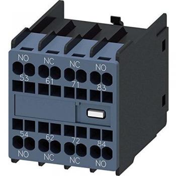 Siemens sirius - Bloqueo contacto auxiliar 2na+2nc tamaño s00 borne resorte