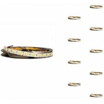 Cinta LED 12V 5M 5050 IP20 60LED/m (Pack de 10) - Blanco Cálido 2300K - 3500K