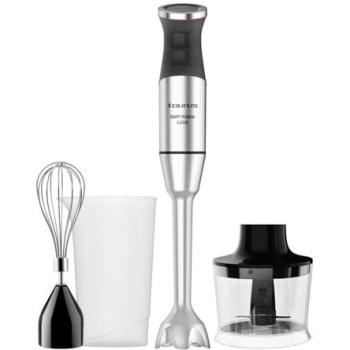Batidora de Mano Taurus Bapi 1500 Luxe Set, 1500W, 20 Velocidades, Turbo, Acero Inoxidable, Antisalpicaduras, Accesorios Incluidos