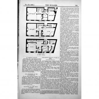Imprima el Lugar 1886 759L150 de la Novia-Bien del Arco de Champneys de la Albahaca de Londres de la Vicaría de las Novias del St