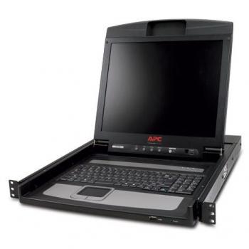 APC 17In Rack LCD Console German **New Retail**, AP5717G