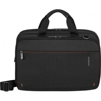 Samsonite Network 4 Maletín para Portátil de 15,6 Pulgadas, Dimensiones 42.5 x 30.5 x 11 cm, Capacidad de 15,5 L, Color Negro (