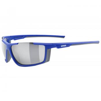 UVEX SPORTSTYLE 310 Blue Matte Men's Sunglasses with Mirror Silver Lenses