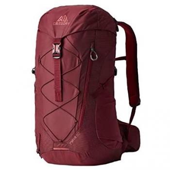 Mochila de senderismo Gregory Maya 30L, color rojo, unisex, capacidad de 30 litros