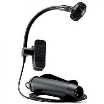 Micrófono de Condensador Shure PGA98H-XLR para Instrumentos de Viento con Cable XLR