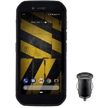 CAT S42 Smartphone (13,97cm (5,5) Pantalla HD+, 32 GB de Memoria Interna (Ampliable a 128 GB) y 3 GB de RAM, Dual-SIM, Android 10) - Edición Exclusiva para Amazon, Incl Adaptador de Coche 12V, Negro