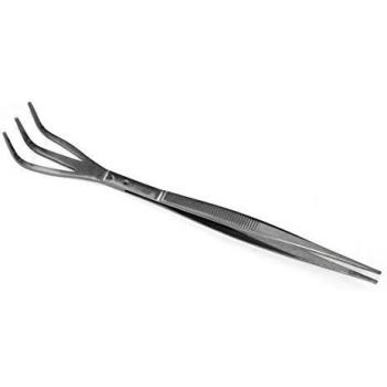 Planeta Huerto Bonsái Rastrillo-Pinza 225mm INOX. RYUGA