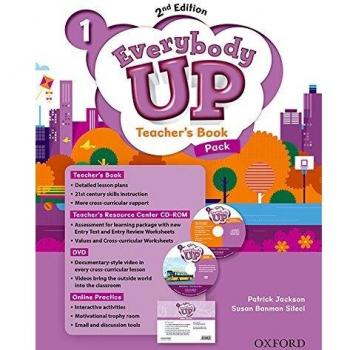 Everybody Up! 1. Teacher's Book W/DVD& Online Practice Pack 2nd Edition: Linking your classroom to the wider world