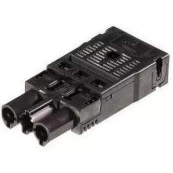 Wieland GST 18i3 Connector Plug, 16A, 3-Pin, Black