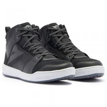 Dainese Zapatillas de Moto Suburb D-WP, impermeables, color negro y blanco, talla 41