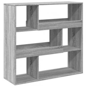 Estantería/divisor de espacios gris Sonoma 100x33x94,5 cm