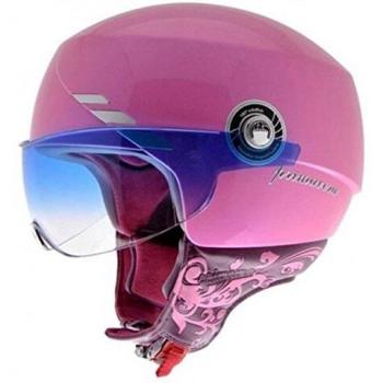 Casco de Moto Minijet Primavera NZI con Sistema de Ventilación Eficiente