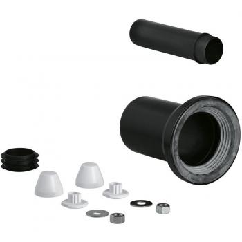 Conjunto de conexión para inodoro suspendido Grohe 37311K00, incluye entrada y salida, manguito de 90mm