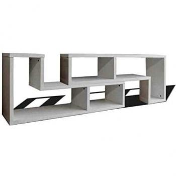 vidaXL TV Cabinet Double L-Shaped White