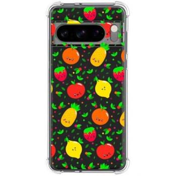 Funda Antigolpes de Silicona para Google Pixel 8 Pro 5G con Diseño de Frutas 01