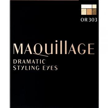 Shiseido Maquillage Dramatic Styling Eyes OR303 Orange Caramel Eye Shadow and Base 4g