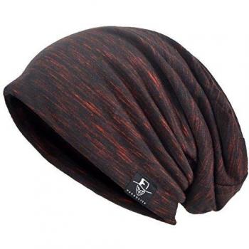 VECRY Hombre Gorros de Punto Slouch Beanie Thin Summer Cap Gorra de Calavera