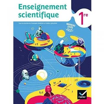Enseignement scientifique 1re - Ed 2019 - Livre élève