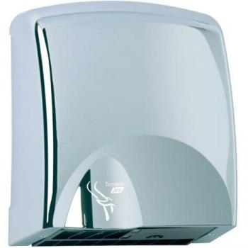 Secamanos Automático Tornado Cromo Brillante 2000W, Antivandálico y Silencioso para Alta Frecuencia