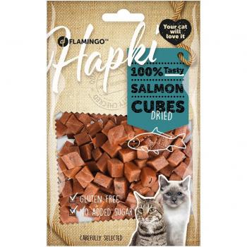 Snack para gatos Flamingo Hapki taquitos de salmón 85 g