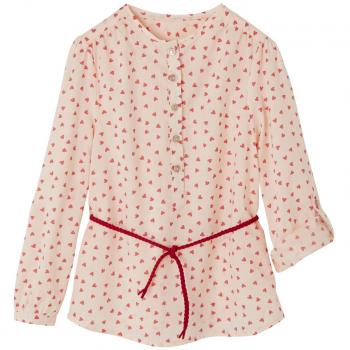 VERTBAUDET Blusa Estampada para niña Rosa Claro Estampado 4A
