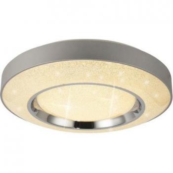 Plafón Santorini Silver 1 bombilla 12,5cm