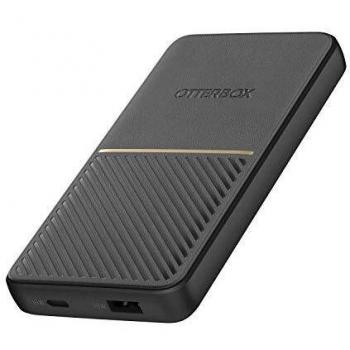 Batería Externa OtterBox Fast Charge 10000 mAh Negro, USB PD A/C 18W, Powerbank modelo 78-80690